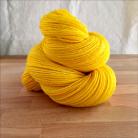 'Lasso of Truth Yellow' Semi-Solid Vesper Sock Yarn Dyed to Order