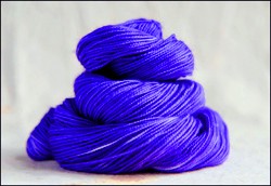 'Violet' Semi-Solid Vesper Sock Yarn DYED TO ORDER